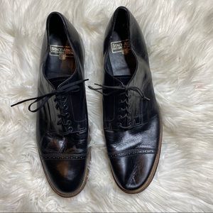 Stacy Adams Black Men’s Lace Up Dress Shoes